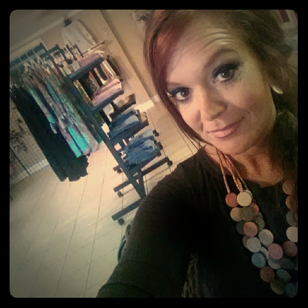 Necklace and earrings